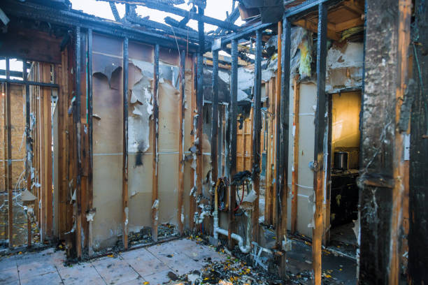 Professional Soot Cleanup technician working in Westminster, MD